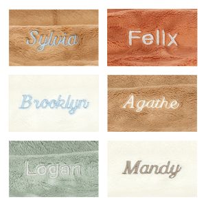 Personalised Bashful Cream Bunny Soother